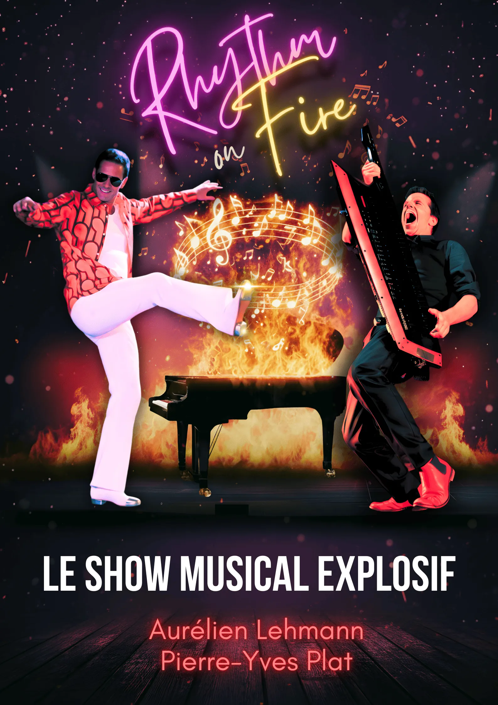 Performance de tap dance